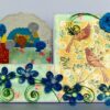 Blue Birthday Step Greeting Card image Blue Birthday Step Greeting Card image