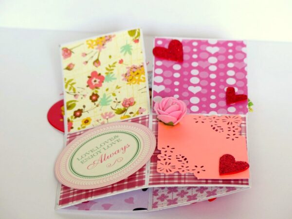 Love and Birthday Pop Up Box Card image Love and Birthday Pop Up Box Card image