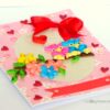 Quilled Love Birds Greeting Card image Quilled Love Birds Greeting Card image