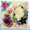 Beautiful Purple Themed Ancient Based Quilled Card image