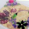 Beautiful Purple Themed Ancient Based Quilled Card image