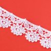White Flower with Leaves Lace image White Flower with Leaves Lace image