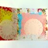 Multicolor Flowers Mini Scrapbook Greeting Card image Multicolor Flowers Mini Scrapbook Greeting Card image