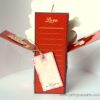 Sparkling Hot Red Pop Up Card In Box image