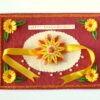 Yellow Themed Quilled Rakshabandhan Greeting Card image Yellow Themed Quilled Rakshabandhan Greeting Card image