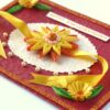 Yellow Themed Quilled Rakshabandhan Greeting Card image Yellow Themed Quilled Rakshabandhan Greeting Card image