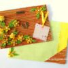 Sparkling Yellow Themed Quilled Greeting Card image