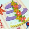 Quilled Cake Birthday Greeting Card image