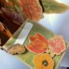 Love and Multicolor Sparkling Flowers Pop up Greeting Card image