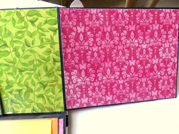 Handmade Multifolds Colorful Scrapbook image