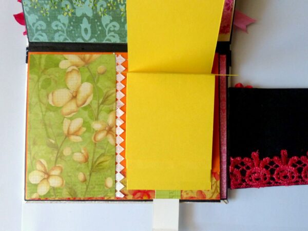Handmade Multifolds Colorful Scrapbook image