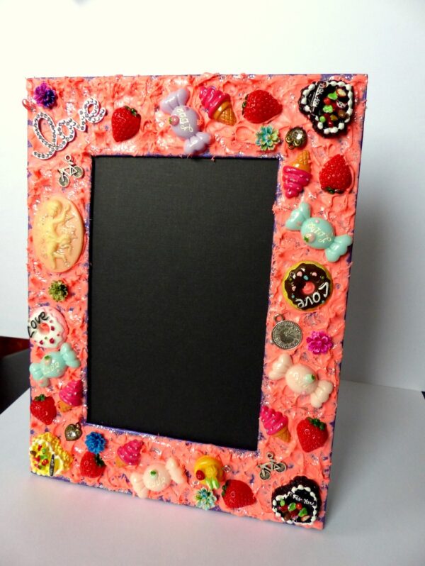 Love Themed Sparkling Photo Frame image