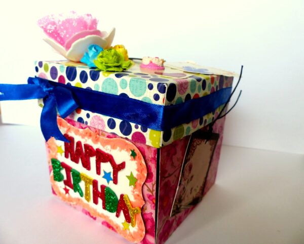 Sparkling Happy Birthday Explosion Box image Sparkling Happy Birthday Explosion Box image