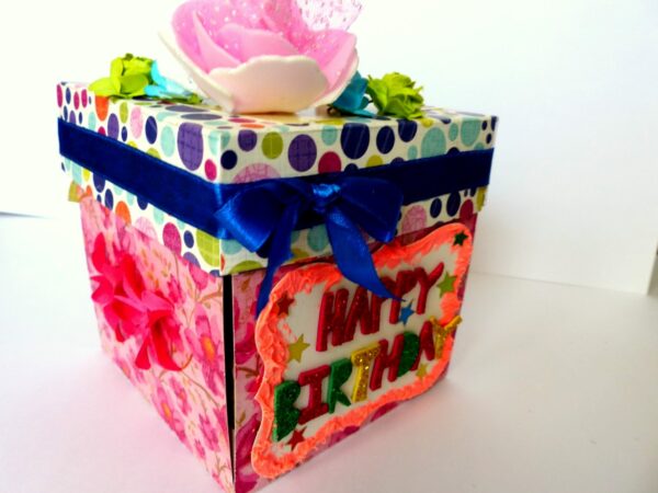 Sparkling Happy Birthday Explosion Box image Sparkling Happy Birthday Explosion Box image
