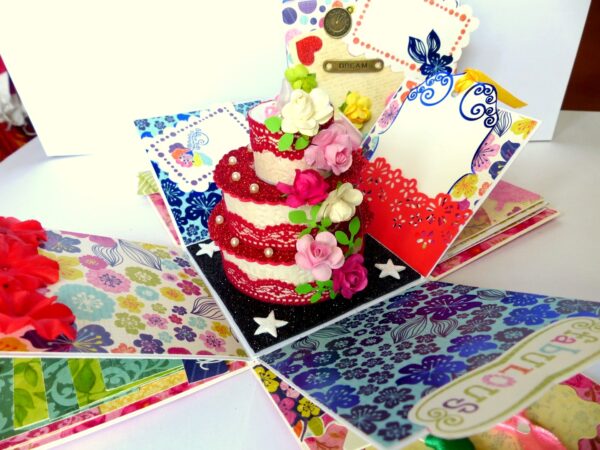 Sparkling Happy Birthday Explosion Box image Sparkling Happy Birthday Explosion Box image