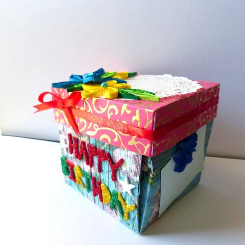 Happy Birthday Friend Explosion Box image