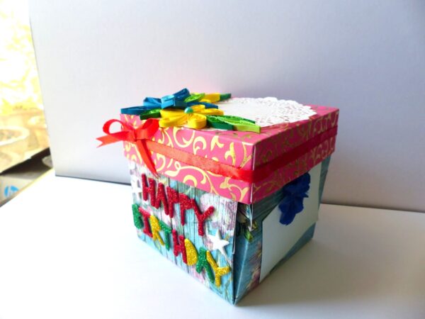 Happy Birthday Friend Explosion Box image