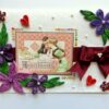 Happy Anniversary Quilled Greeting Card image