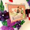 Happy Anniversary Quilled Greeting Card image