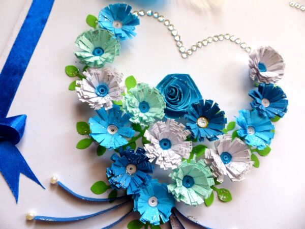 All Blues Heart Greeting Card image