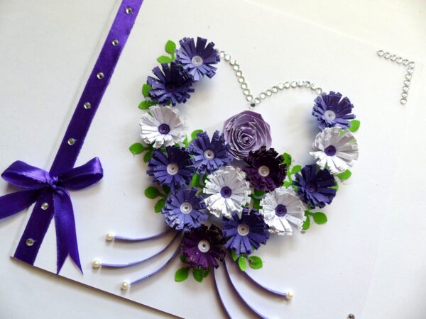 All Purples Heart Greeting Card image