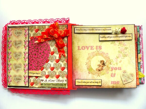 My Love My Everything Blooming Love Scrapbook image