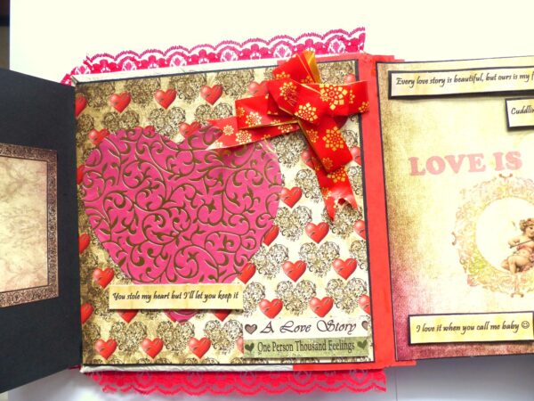 My Love My Everything Blooming Love Scrapbook image