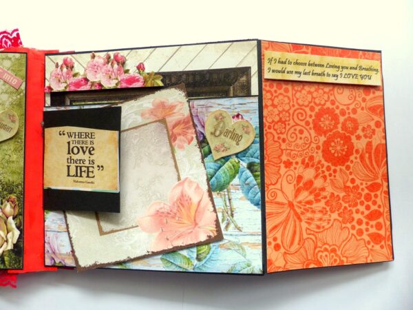 My Love My Everything Blooming Love Scrapbook image