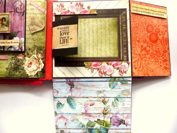 My Love My Everything Blooming Love Scrapbook image