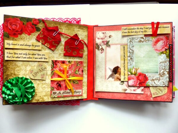 My Love My Everything Blooming Love Scrapbook image
