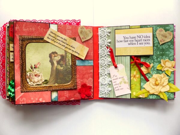 My Love My Everything Blooming Love Scrapbook image