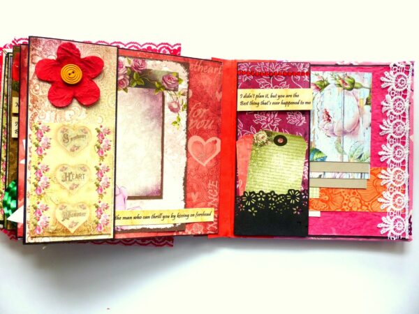 My Love My Everything Blooming Love Scrapbook image