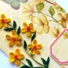 Yellow Quilled Greeting Card image