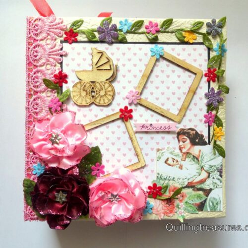 Sparkling Baby Girl Handmade Album image