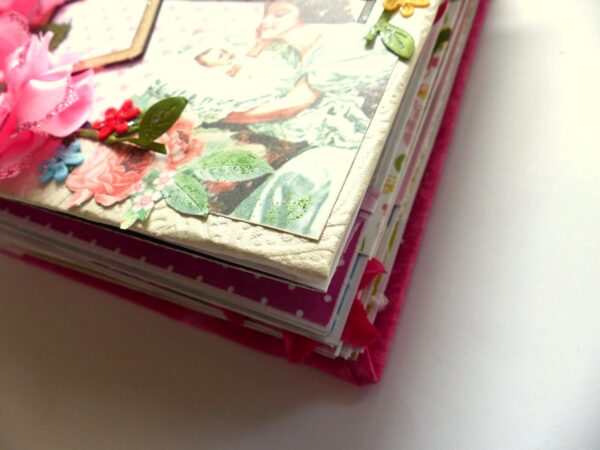 Sparkling Baby Girl Handmade Album image Sparkling Baby Girl Handmade Album image