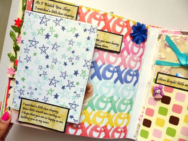 Sparkling Baby Girl Handmade Album image Sparkling Baby Girl Handmade Album image