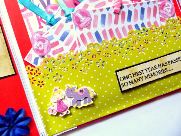 Sparkling Baby Girl Handmade Album image Sparkling Baby Girl Handmade Album image