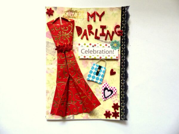 Happy Birthday My Darling Greeting Card image