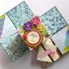 Exotic Blue and Multicolor Sparkling Explosion Box image Exotic Blue and Multicolor Sparkling Explosion Box image