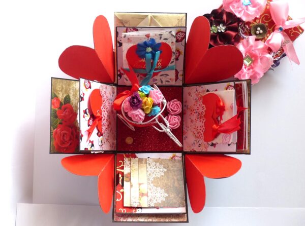 Fancy Too Much Love and Birthday Explosion Box image Fancy Too Much Love and Birthday Explosion Box image