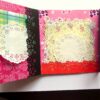 Multicolor Flowers Mini Scrapbook Greeting Card image