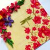 Red and Pink Variety Flowers Greeting Card image
