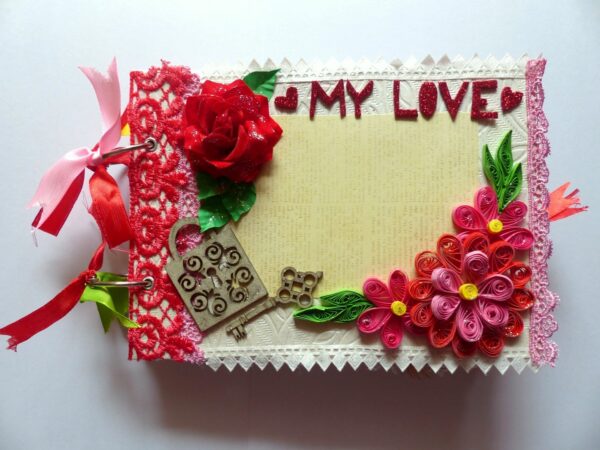 Love themed Scrapbook image Love themed Scrapbook image