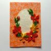 Yellow and Orange Themed Quilled Greeting Card image