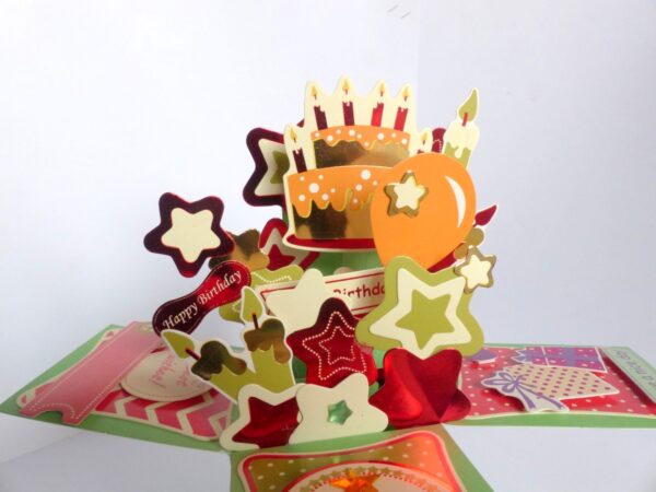 Birthday Themed Card in a Box image Birthday Themed Card in a Box image