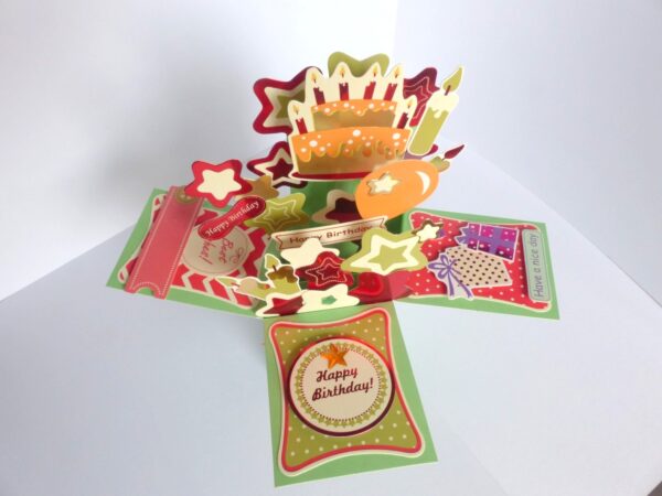 Birthday Themed Card in a Box image Birthday Themed Card in a Box image
