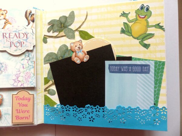 Baby Boy Handmade Scrapbook image