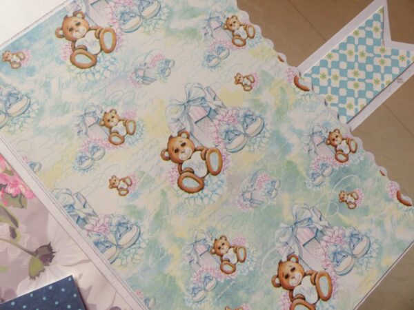 Baby Boy Handmade Scrapbook image