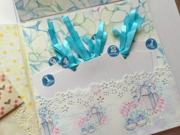 Baby Boy Handmade Scrapbook image