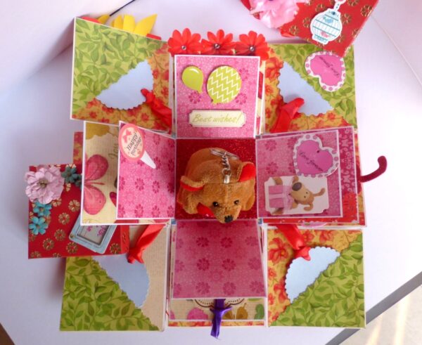 Fancy Love and Birthday Explosion box image Fancy Love and Birthday Explosion box image